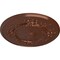 Ekena Millwork Flower Ceiling Medallion (Fits Canopies up to 3 7/8"), Hand-Painted Copper Penny, 27"OD x 1 1/8"P CM27FLCPS - alternate 3
